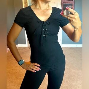 Women laced up top. Excellent condition